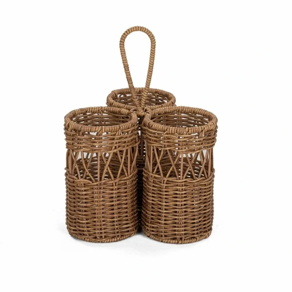 Better‎ Homes & Gardens Wine Caddy, Brown Rattan - Walmart Summer 2025
